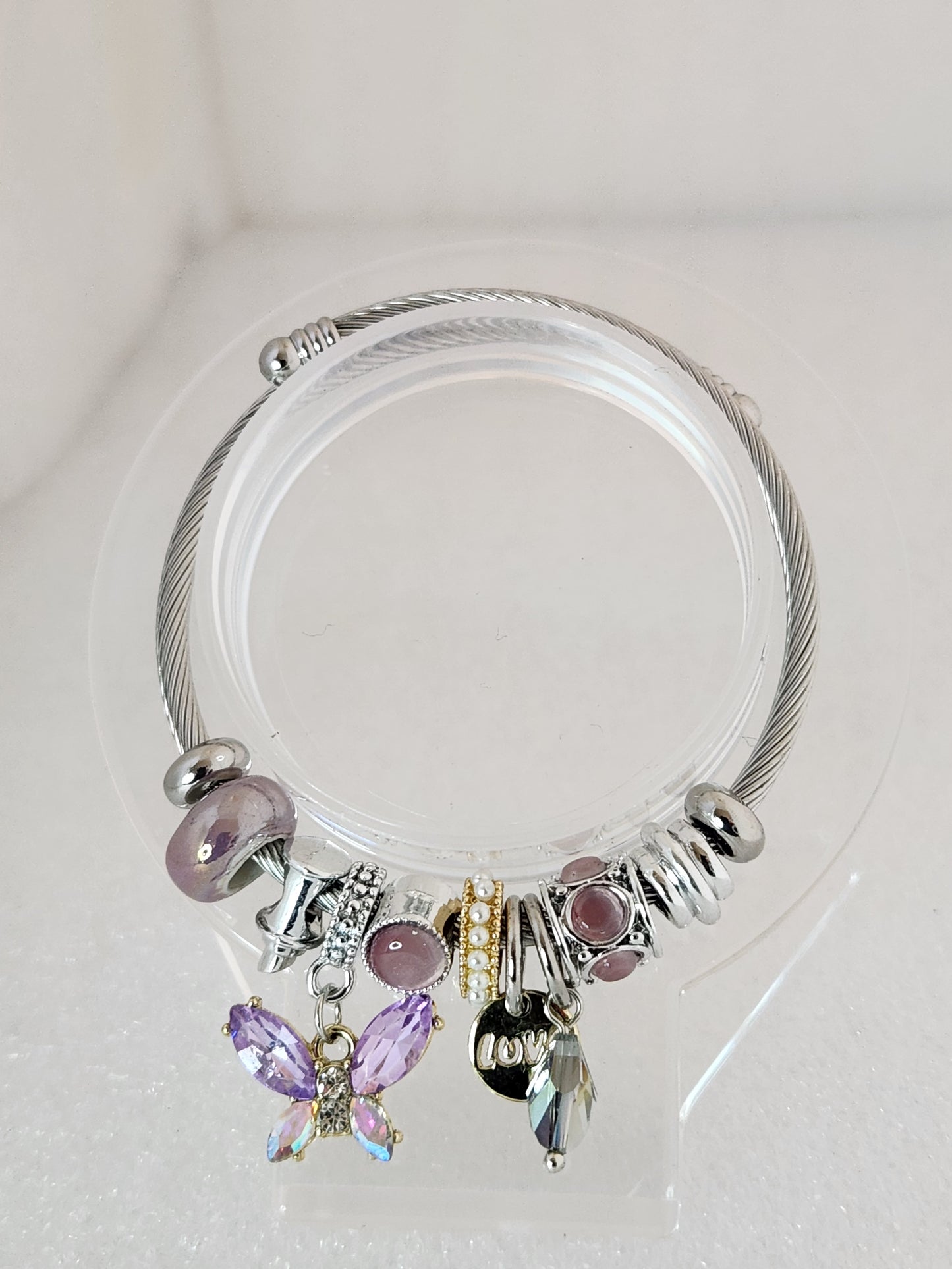 Butterfly Charm Bracelet