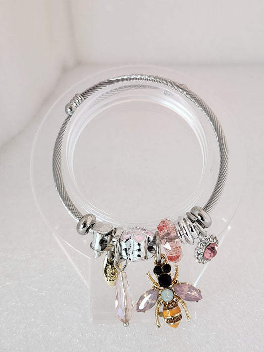 Bumblebee Charm Bracelet